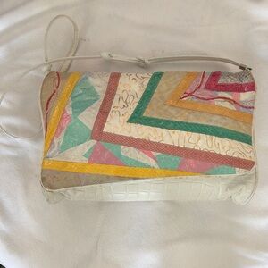 Multicolor Patchwork Crossbody Bag